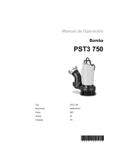 Wacker Neuson PST3750 Manual de utilizare