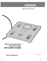 Omron Healthcare HBF-214-EBW Manual de utilizare