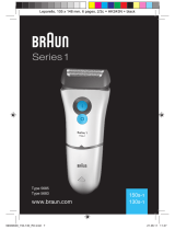 Braun 150s-1, 130s-1, Series 1 Manual de utilizare
