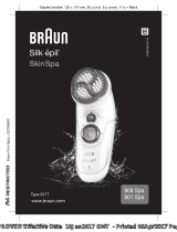 Braun SkinSpa, 909 Spa, 901 Spa, Silk-épil Manual de utilizare