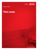 Danfoss heating mats (thin mats) Instrucțiuni de utilizare