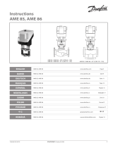 Danfoss AME 85, AME 86 Instrucțiuni de utilizare