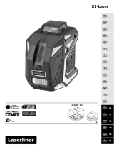 Laserliner X1-Laser Manualul proprietarului