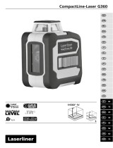 Laserliner CompactLine-Laser G360 Set Manualul proprietarului