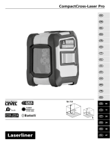 Laserliner CompactCross-Laser Pro Manualul proprietarului