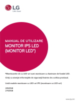LG 24UD58-B Manual de utilizare