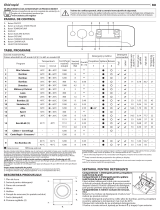 Indesit MTWE 81283 WK EE Daily Reference Guide