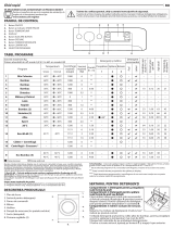 Indesit MTWSE 61252 WK EE Daily Reference Guide