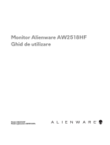Alienware AW2518Hf Manualul utilizatorului