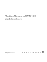 Alienware AW2518H Manualul utilizatorului