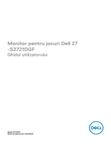 Dell S2721DGF Manualul utilizatorului