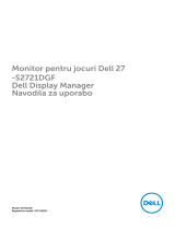 Dell S2721DGF Manualul utilizatorului