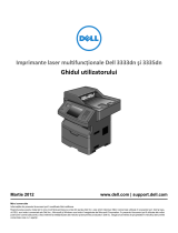 Dell 3333/3335dn Mono Laser Printer Manualul utilizatorului