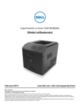 Dell B5460dn Mono Laser Printer Manualul utilizatorului