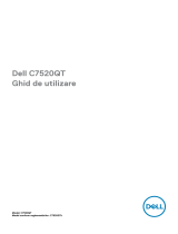 Dell C7520QT Manualul utilizatorului