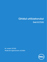 Dell E1715S Manualul utilizatorului