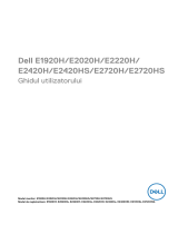 Dell E2020H Manualul utilizatorului