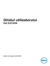 Dell E2218HN Manualul utilizatorului
