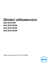 Dell E2318HR Manualul utilizatorului