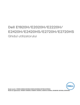 Dell E2420H Manualul utilizatorului