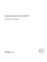 Dell Gaming S2421HGF Manualul utilizatorului