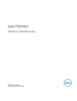 Dell P2018H Manualul utilizatorului