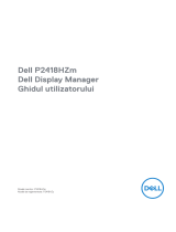 Dell P2418HZm Manualul utilizatorului