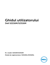 Dell S2216M Manualul utilizatorului