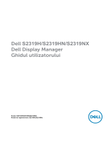 Dell S2319H Manualul utilizatorului