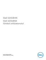 Dell S2418HN/S2418NX Manualul utilizatorului