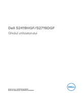 Dell S2419HGF Manualul utilizatorului