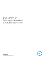 Dell S2419HM Manualul utilizatorului