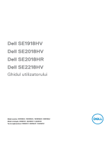 Dell SE1918HV Manualul utilizatorului