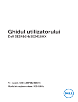 Dell SE2416H/SE2416HX Manualul utilizatorului
