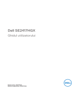 Dell SE2417HGX Manualul utilizatorului