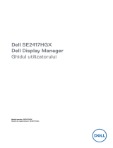 Dell SE2417HGX Manualul utilizatorului