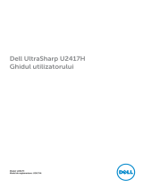 Dell U2417H Manualul utilizatorului