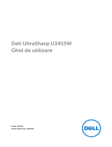 Dell U3415W Manualul utilizatorului