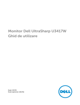 Dell U3417W Manualul utilizatorului