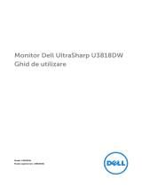 Dell U3818DW Manualul utilizatorului