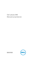 Dell Latitude 3440 Manualul proprietarului