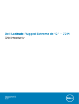 Dell Latitude 7214 Rugged Extreme Ghid de inițiere rapidă