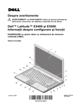 Dell Latitude E5400 Ghid de inițiere rapidă