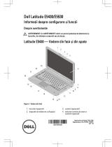 Dell Latitude E5430 Ghid de inițiere rapidă