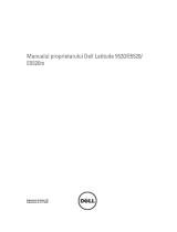 Dell Latitude E5520 Manualul proprietarului