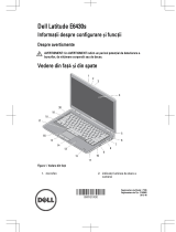 Dell Latitude E6430s Ghid de inițiere rapidă