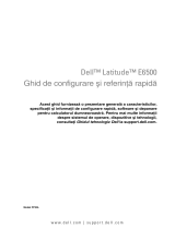 Dell Latitude E6500 Ghid de inițiere rapidă