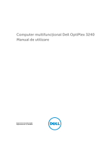 Dell OptiPlex 3240 All-in-One Manualul proprietarului