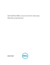 Dell OptiPlex 9020 Manualul proprietarului