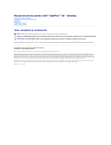 Dell OptiPlex XE Manual de utilizare